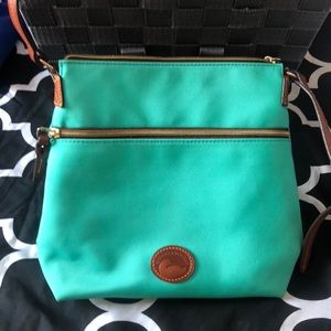 Dooney & Burke crossbody bag in mint color